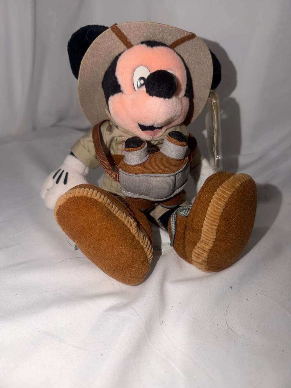 Disney Safari Mickey Mouse Plush Doll with Binoculars